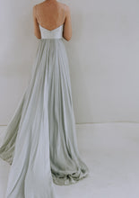 Leanne Marshall - Pastel Blue Silk Gown