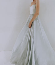 Leanne Marshall - Pastel Blue Silk Gown