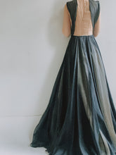 Leanne Marshall - Navy Blue Organza Gown