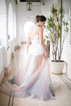 Leanne Marshall - "Octavia" Overlay Skirt (Watercolor)