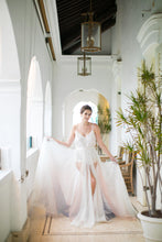 Leanne Marshall - "Octavia" Overlay Skirt (Watercolor)