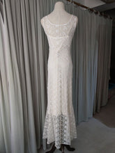 1930s Ivory Needle Lace Dress