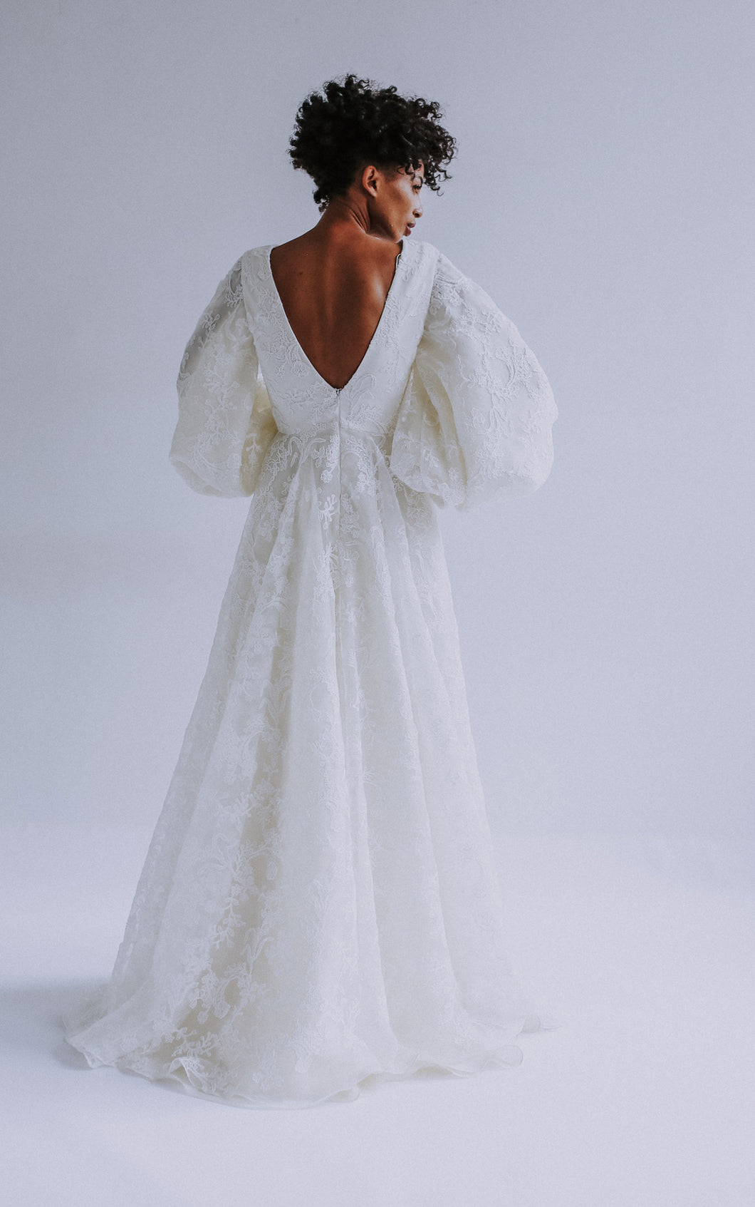 leanne marshall long sleeve wedding dress Favorite Wedding Dresses From Bridal Fashion Week Fall 2019