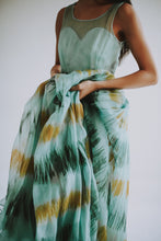 Leanne Marshall - Jade Green and Mustard Gown