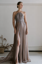 Leanne Marshall - Purple Silk Gown