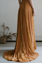 Leanne Marshall - Orange-sand Silk Gown