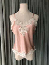 Dusty Pink Satin Cami Top