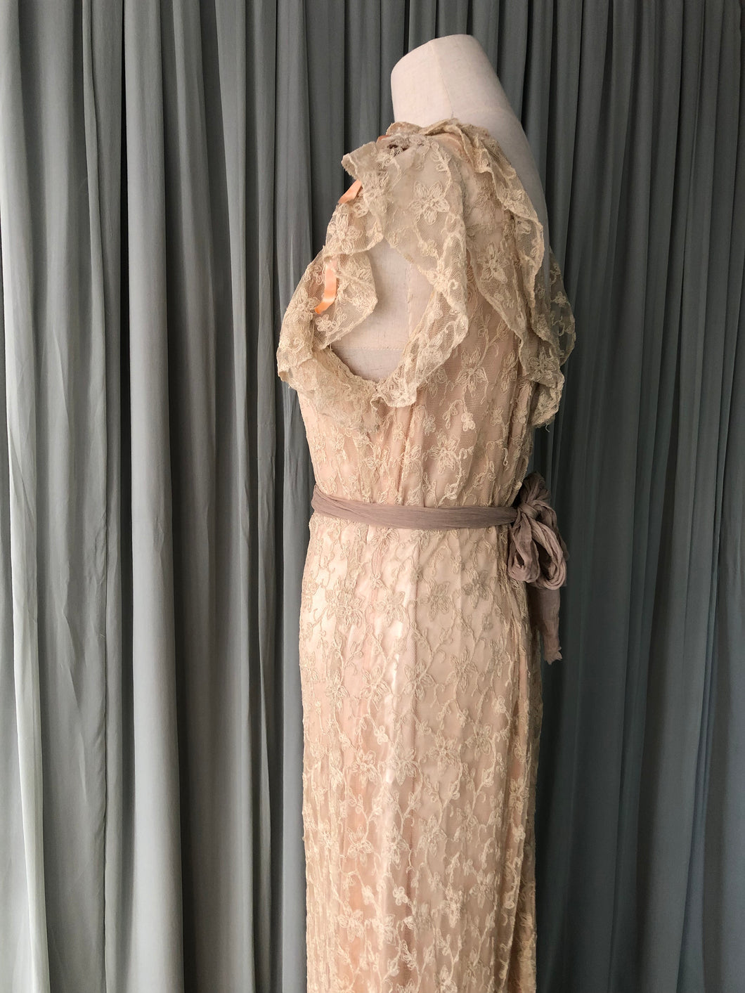 1940s lace dress I found this gorgeous 1940s lace dress for under $50 on the day of my wedding! (I cried when I tried on my original because I hated it so much) It fit