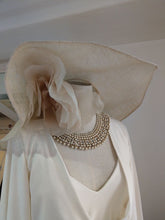 Silk Organza flower Hat