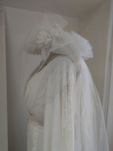 1980s Ivory Bridal Hat